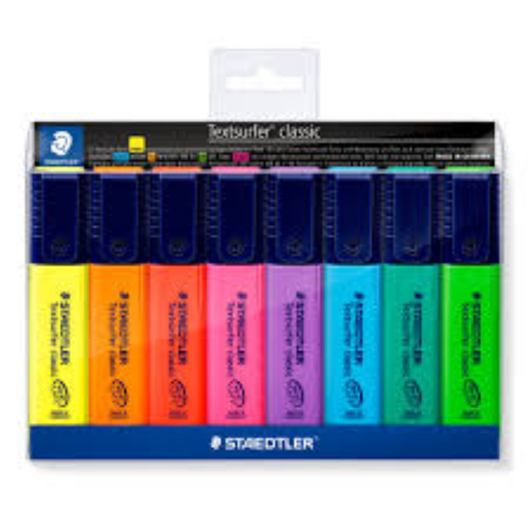 Staedtler Topstar Highlighter Wlt=4col. ST-364-WP04